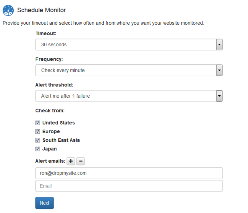 Configure Monitor